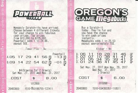 Match 3 wins a free ticket. . Oregon megabucks winning numbers